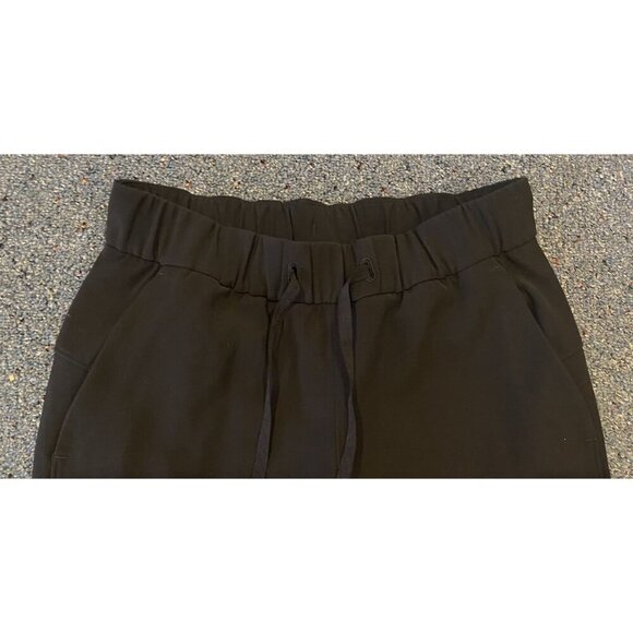 Lululemon On The Fly Crop Pants Black Size 4 - Picture 2 of 4
